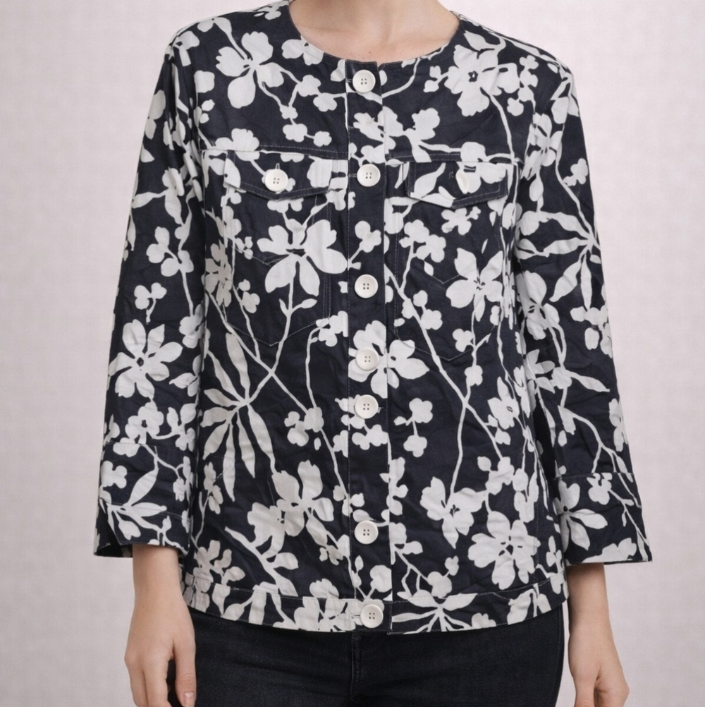 Peck & Peck | Jacket | Size M | Black and White